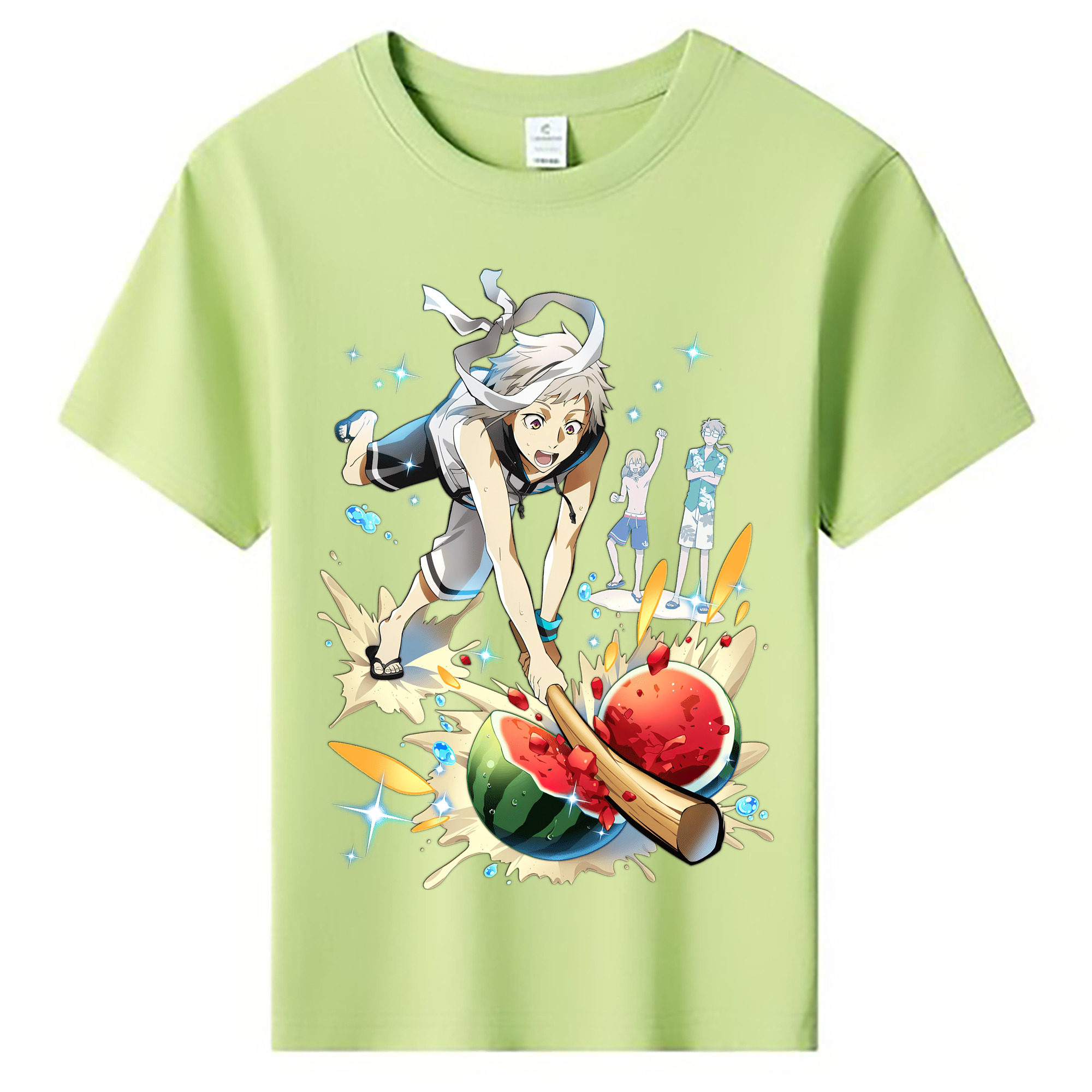 （画像用） 文豪ストレイドッグス Bungo Stray Dogs 綿100％キッズTシャツ（フロントプリント）